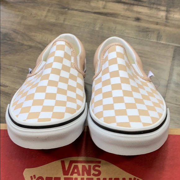 VANS Men’s CLASSIC SLIP-ON Checkerboard Frappe/True Sneakers - Picture 16 of 16